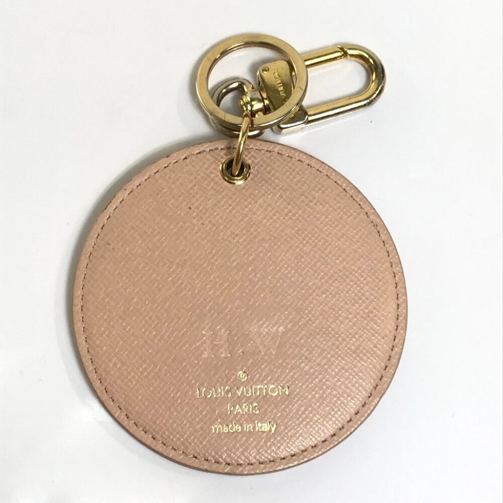 LOUIS VUITTON M61943 DamierAzur Porte Cretai Sienne Tahiti charm Key Holder - Picture 2 of 11